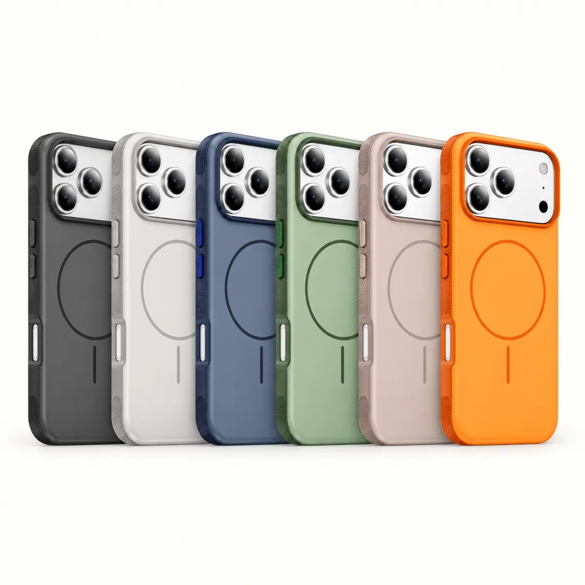 SNAPFIT Case iPhone 18 Pro Max Camera Protection Frosted MagSafe Shockproof — Black / iPhone 18 Pro Max