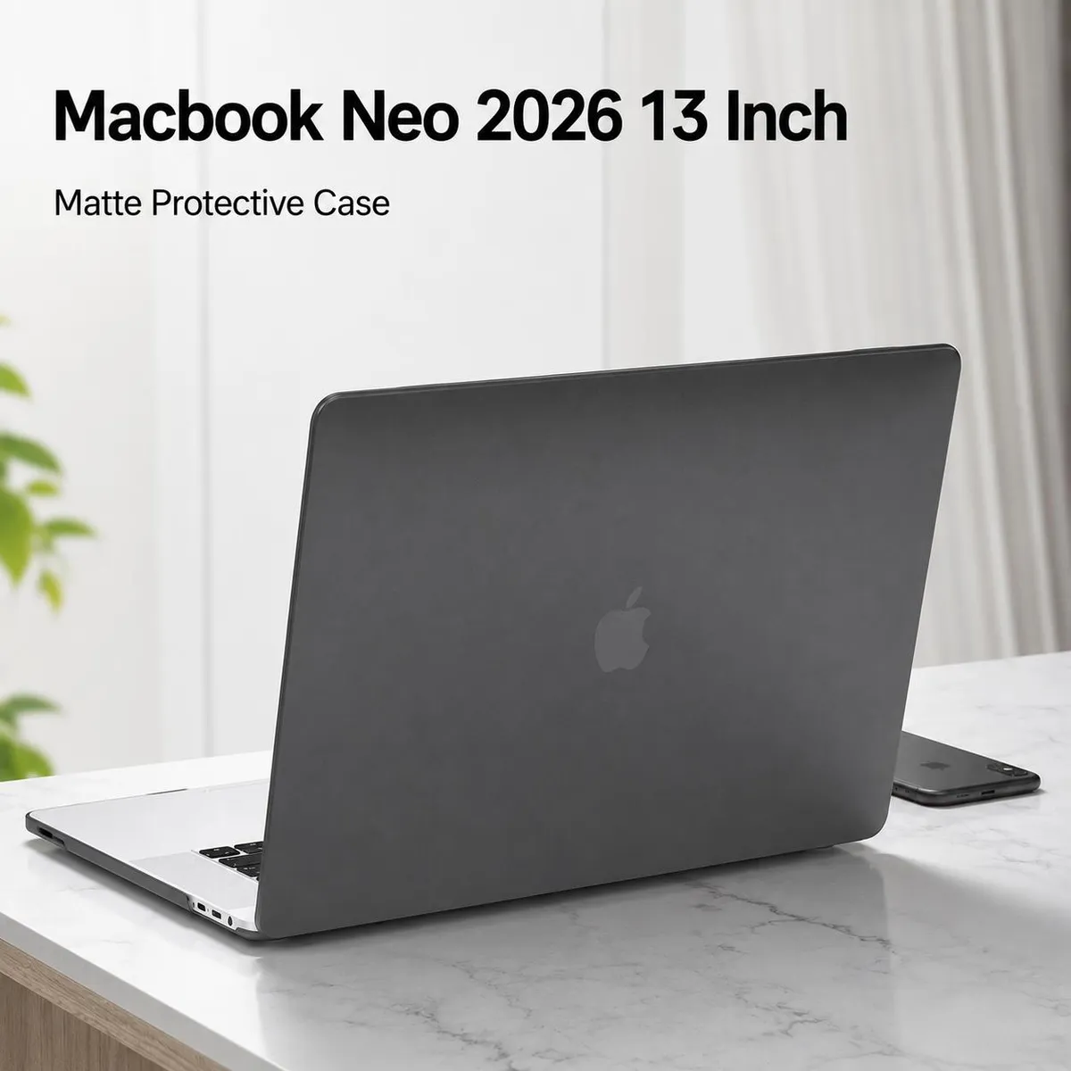 SNAPFIT Case Macbook Neo 13 2026 A3404 Ultra Thin Matte 1.2MM Slim Hardcase Protective Case