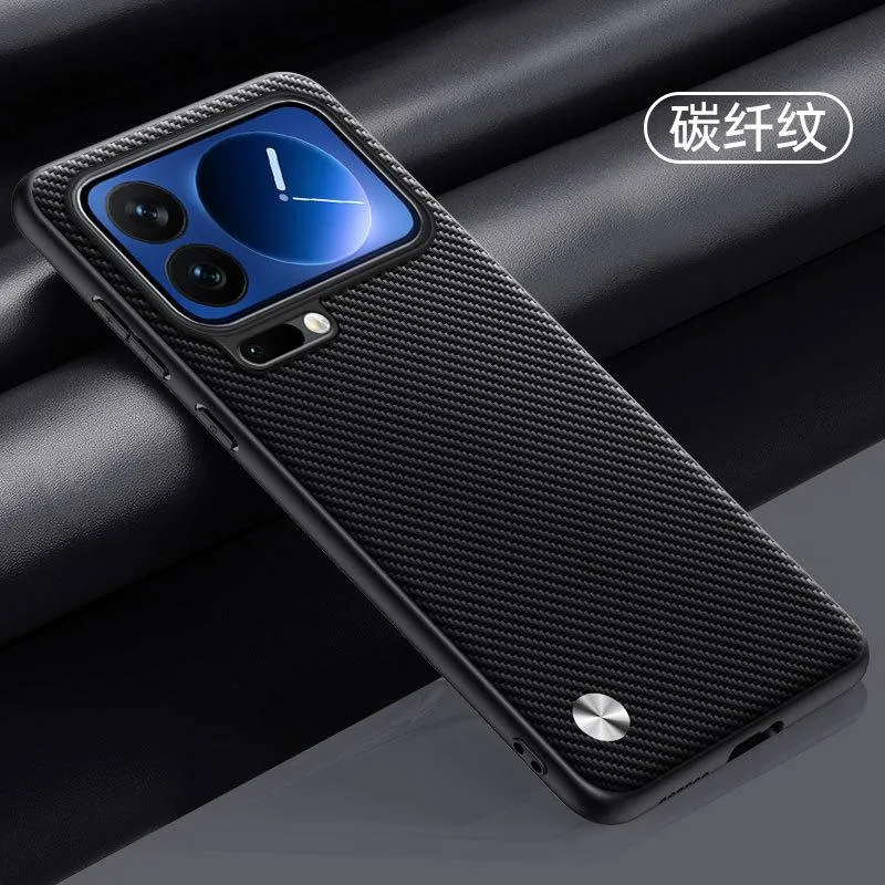 SNAPFIT Case Compatible for Xiaomi 17 Pro Max 17 Pro SNAPFIT Ultra Thin Leather Protective Cover Casing - Primary Focuss — Carbon / Xiaomi 17 Pro