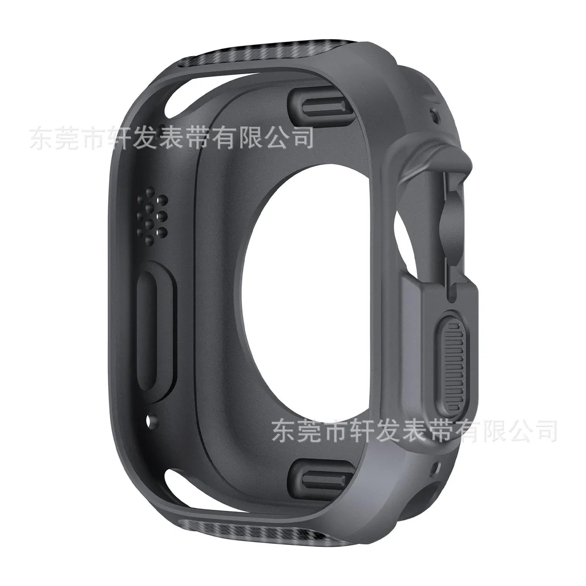 SNAPFIT Case Apple Watch Ultra 1 / 2 / 3 / 4 49mm TPU Carbon — Grey
