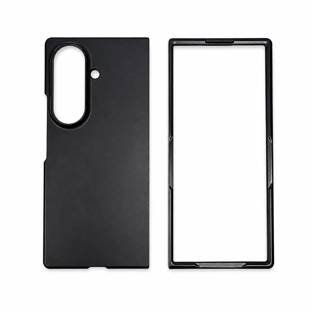 SNAPFIT Case Samsung Galaxy Z Fold 8 Ultra Shockproof Ultra Thin Slim Matte Hardcase Protective Cover — Black / Z Fold 8 (Wide)