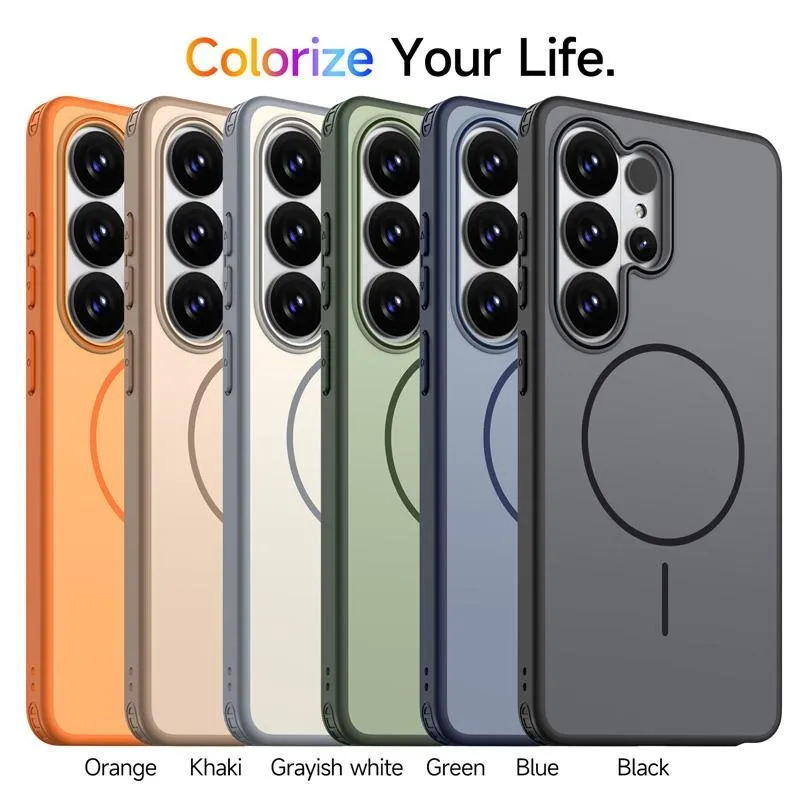 SNAPFIT Case Compatible With Samsung Galaxy S26 Ultra Aurora Magsafe Magnetic TPU PC Anti Shock Slim Protective Casing Cover - Primary Focuss