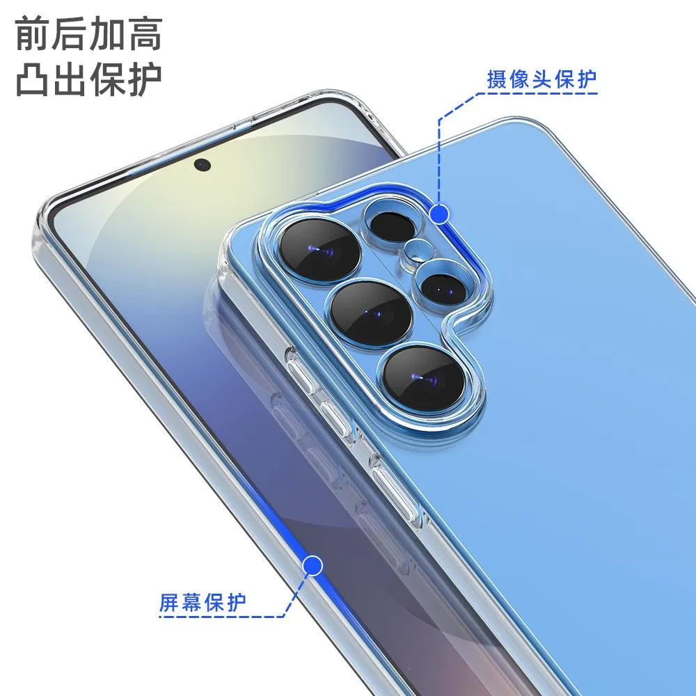 SNAPFIT Case for Samsung S26 Ultra Plus SNAPFIT Soft TPU Clear Ultra Thin Slim Transparent TPU Protective Cover Casing - Primary Focuss — Camera Hole / S26 Ultra