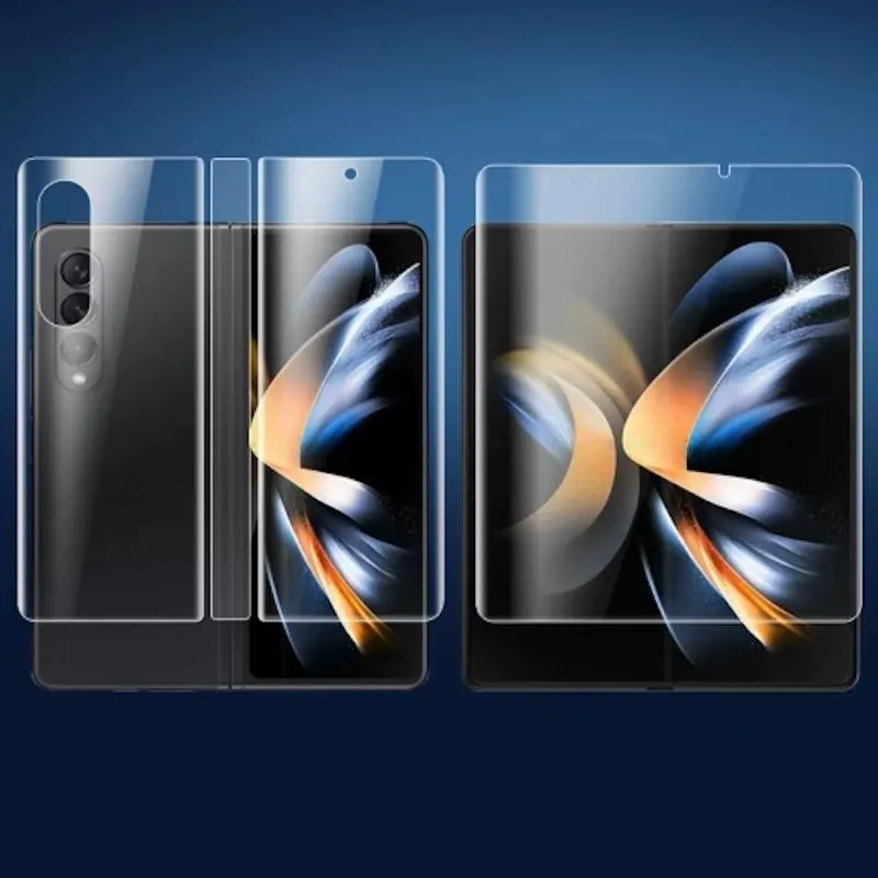 SNAPFIT Screen Protector Compatible With Samsung Galaxy Z Fold8 Fold 8 Hydrogel Film Clear Matte Fullset