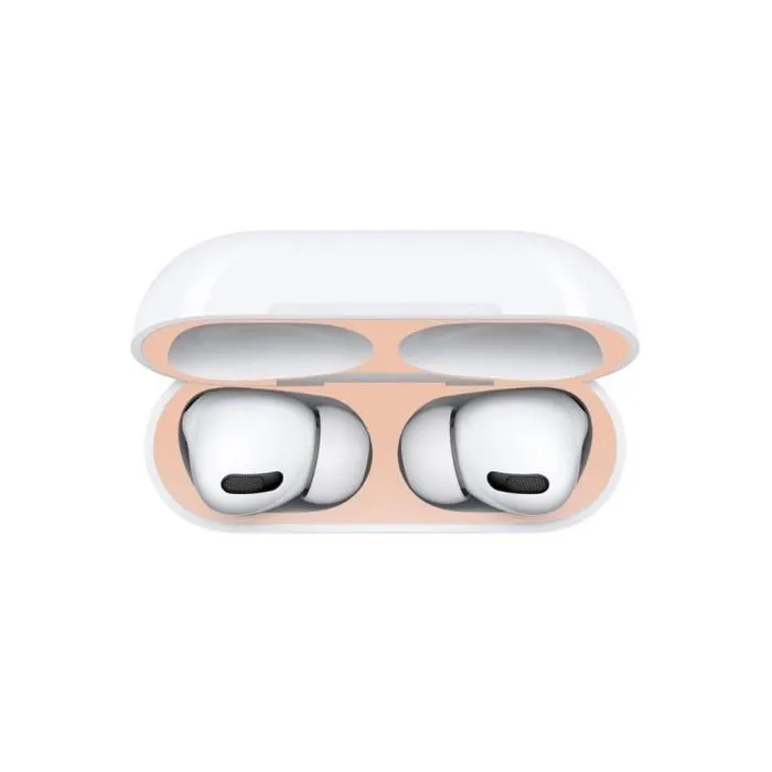 Dust Sticker Airpods 4 2024 Anti Dust Metal Sticker (Pelindung Debu) ā Silver