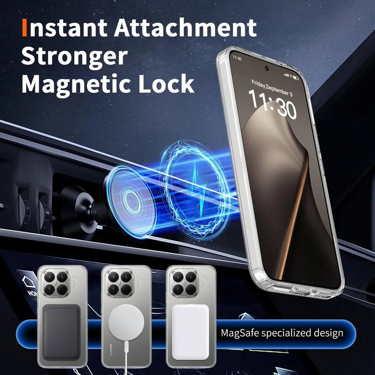 Case Compatible for Xiaomi 17T / 17T Pro SNAPFIT Matte Black Skin Feel Anti Shock Protective Casing Cover ā Clear Black / Xiaomi 17T