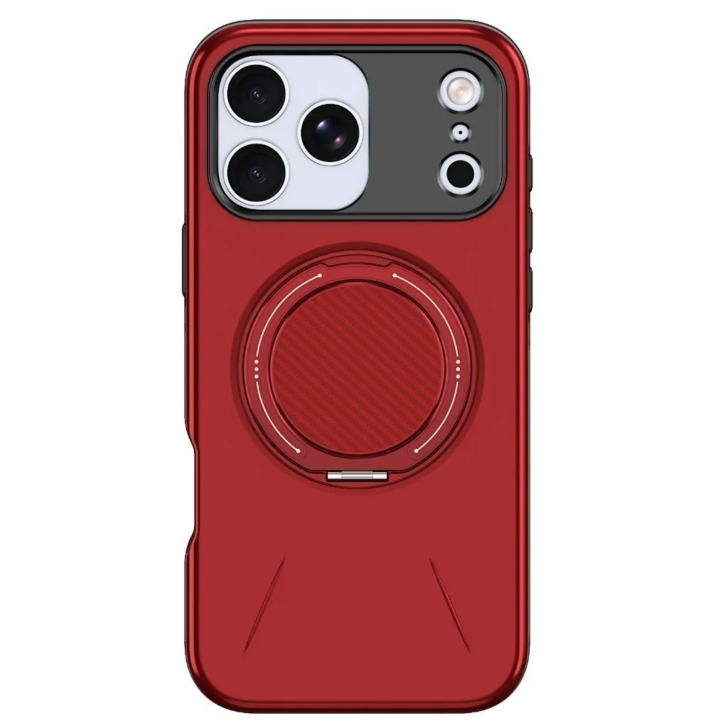 SNAPFIT Case iPhone 18 Pro Max 18 Pro Camera Protection Ring Holder MagSafe Shockproof — Black / iPhone 18 Pro