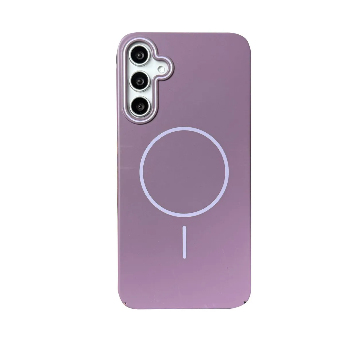 SNAPFIT Case Samsung Galaxy A57 Hardcase Magnetic MagSafe Camera Hole — Titaniium Grey