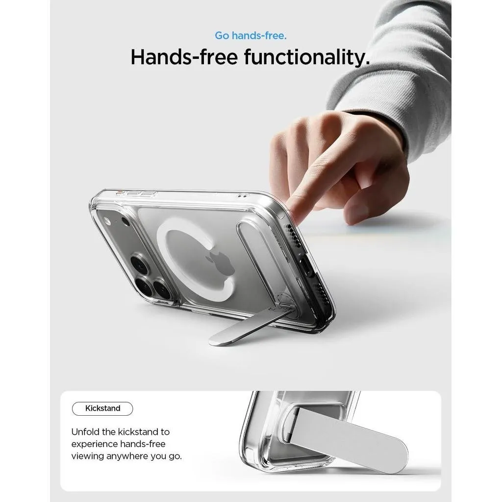 SNAPFIT Case iPhone 18 Pro Max Ultra Slim Magsafe Crystal Clear Hard Shell Magnetic Casing — Camera Hole / iPhone 18 Pro