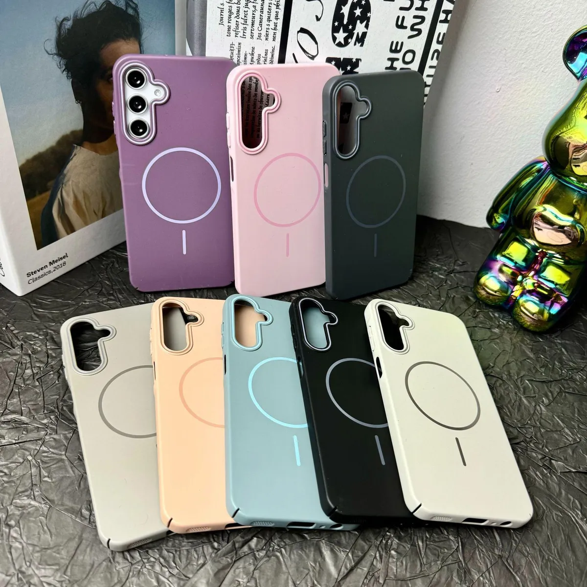 SNAPFIT Case Samsung Galaxy A57 Hardcase Magnetic MagSafe Camera Hole