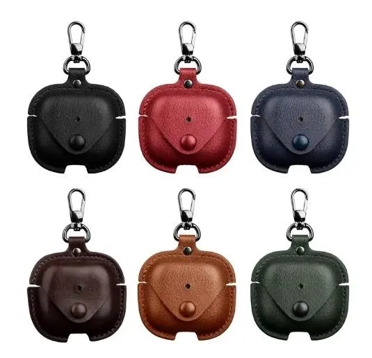 Case AirPods 4 2024 With Keychain Gantungan Kunci Protective Casing — Silicone Black