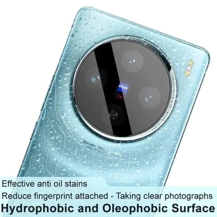 SNAPFIT Lens Camera Protector Compatible With VIVO X300 Pro X300 SNAPFIT Full Cover Camera Protector ā Black / Vivo X300