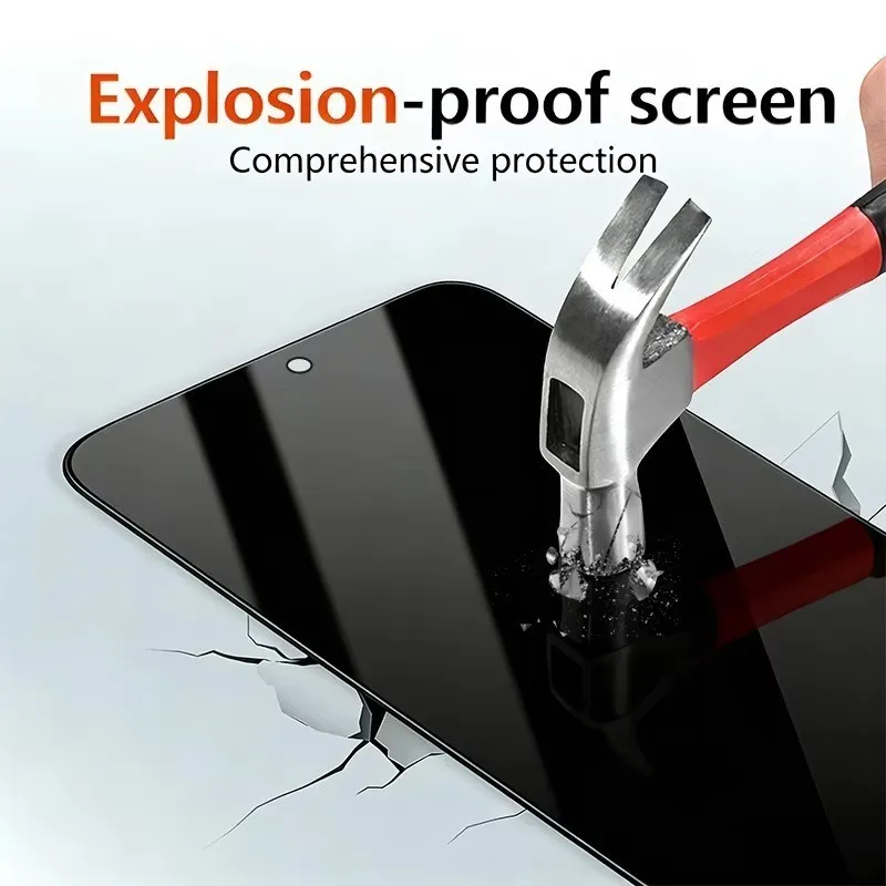 SNAPFIT Tempered Glass iPhone 18 Pro Max 18 Pro Full Cover Anti Spy Easy Installation Tray — Privacy / iPhone 18 Pro