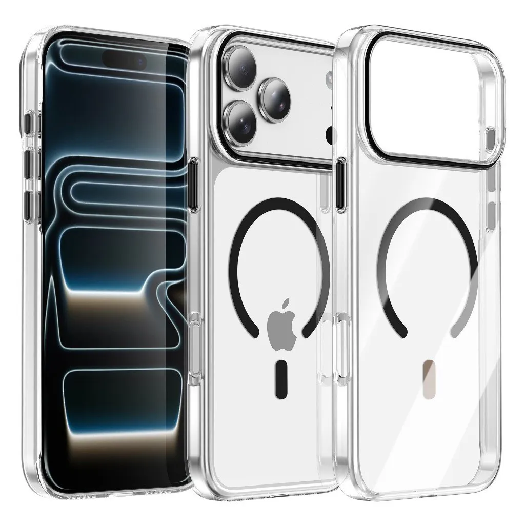SNAPFIT Case iPhone 18 Pro Max 18 Pro Military Grade MagSafe Camera Lens Cover — Black / iPhone 18 Pro