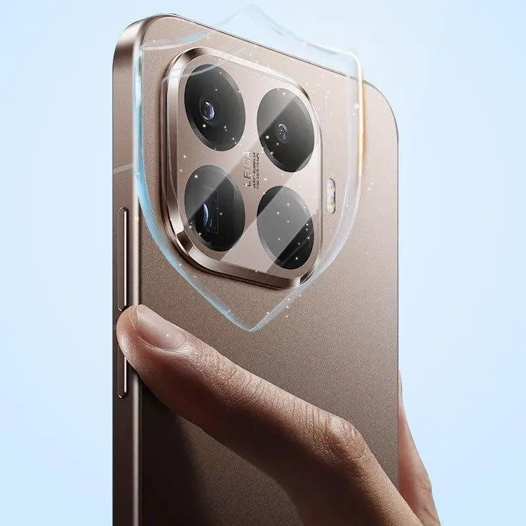 Lens Protector for Xiaomi 17T 17T Pro SNAPFIT AR Glass Camera Clear HD Anti Scratch Guard — Alumunium Black / Xiaomi 17T