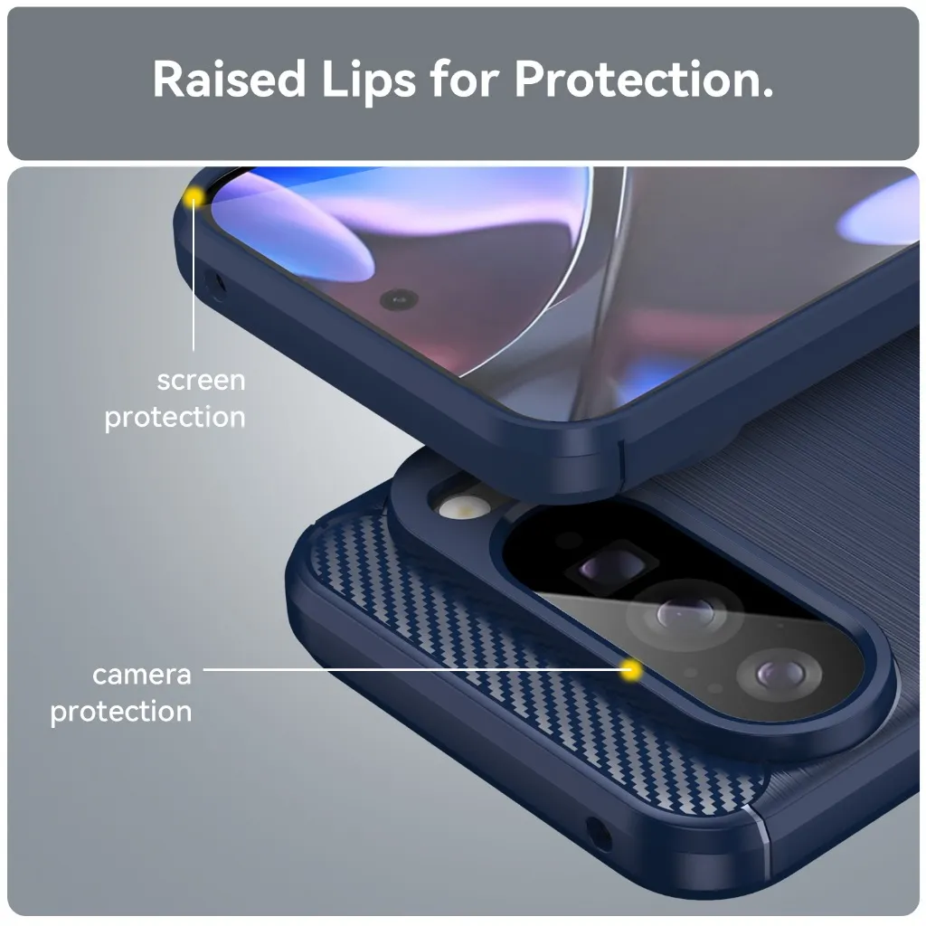 Case Google Pixel 10 / 10 Pro Pixel 10 Pro XL SNAPFIT Soft TPU Casing — Black / Pixel 10
