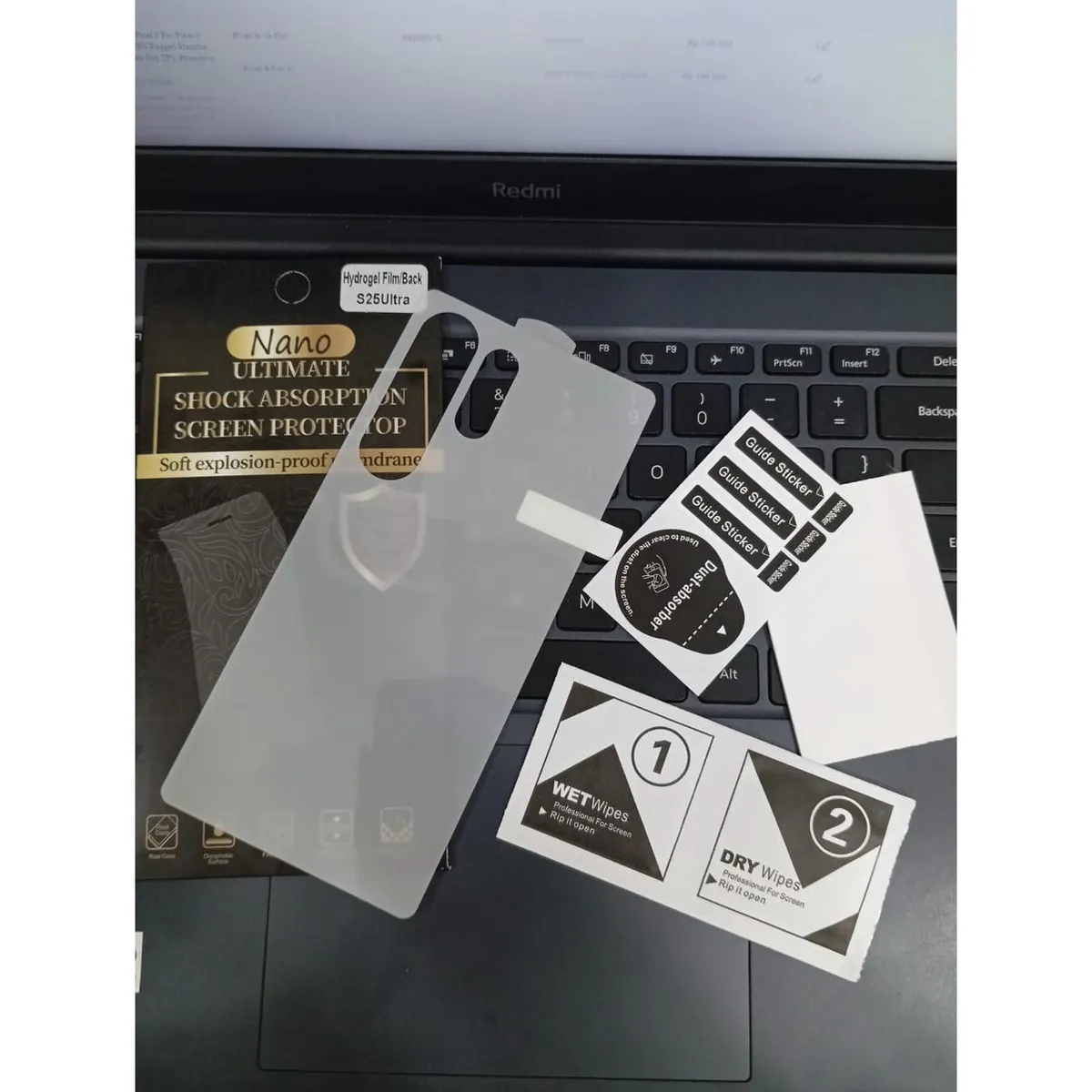 SNAPFIT Back Cover for Samsung Galaxy S26 S25 Ultra Plus FE SNAPFIT Back Film Hydrogel Screen Guard Transparent Anti Gores Belakang - Primary Focus — Full Clear / S26