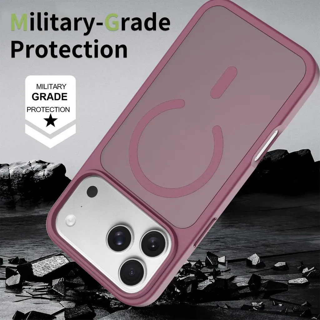 SNAPFIT Case iPhone 18 Pro Max 18 Pro Premium MagSafe Anti Shock Transparent Case — Protect Black / Iphone 18 Pro Max