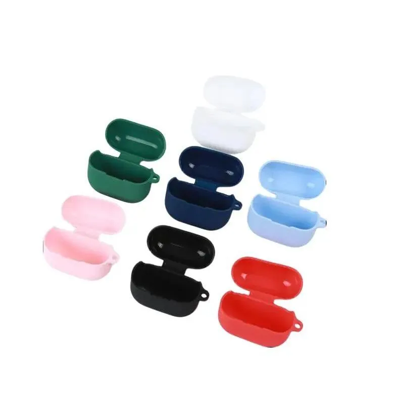 SNAPFIT Case for Galaxy Buds 4 / 4 Pro Buds 3 / Buds 3 Pro / Buds 3 FE SNAPFIT Silicone Color Trendy Protective Cover Casing - Primary Focuss ā Black / Buds 4 Pro