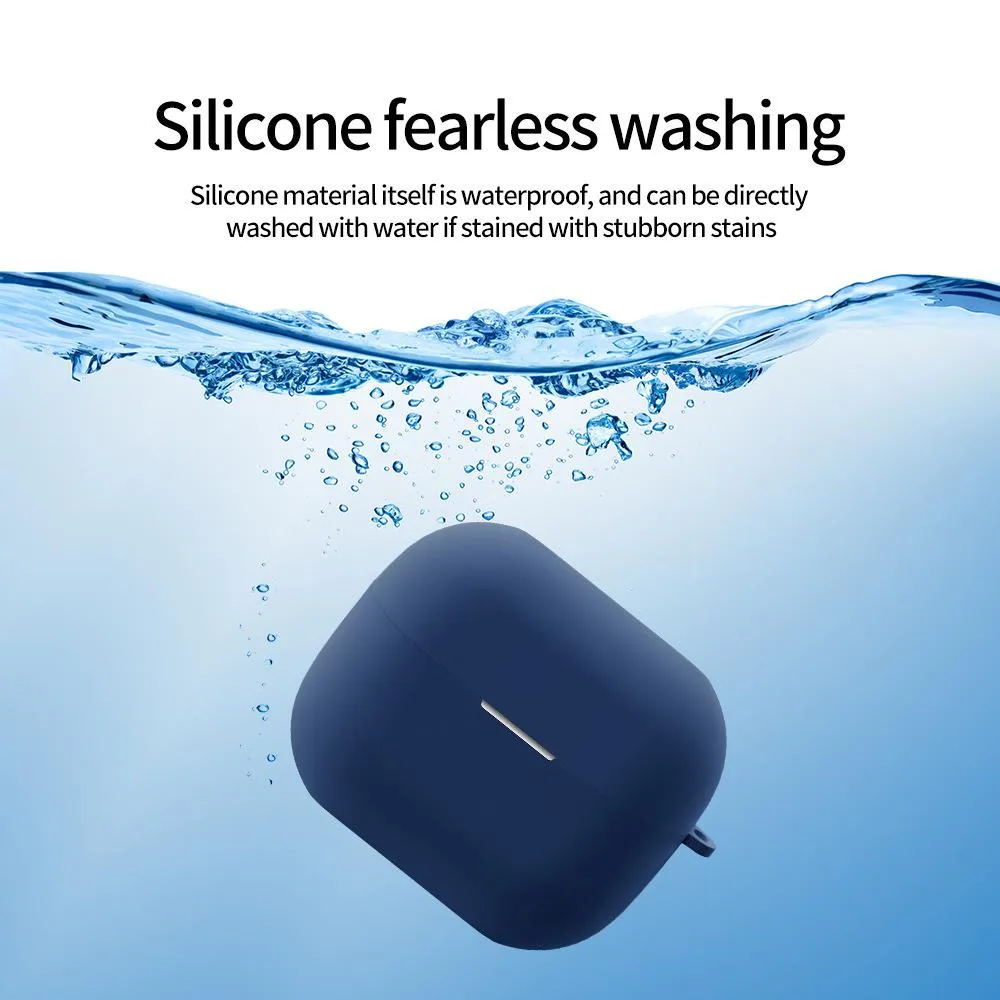 SNAPFIT Case for Galaxy Buds 4 / 4 Pro Buds 3 / Buds 3 Pro / Buds 3 FE SNAPFIT Silicone Color Trendy Protective Cover Casing - Primary Focuss ā Black / Buds 4 Pro