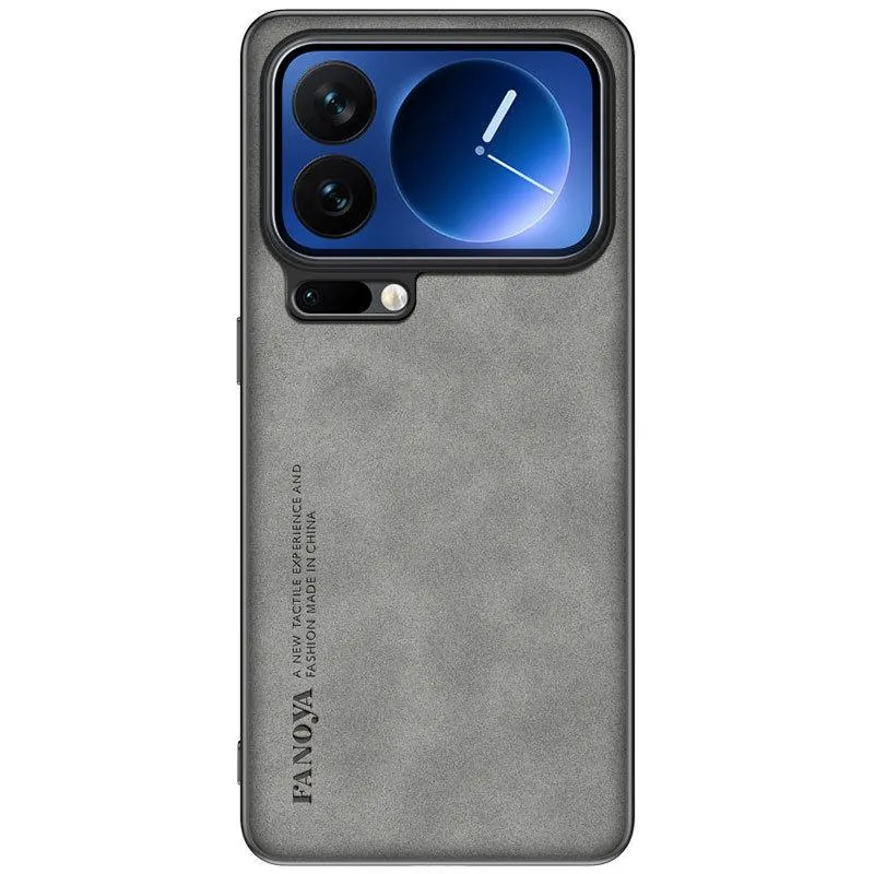 SNAPFIT Case Compatible for Xiaomi 17 Pro Max SNAPFIT Ultra Thin Sheepskin Leather Slim Protective Cover Casing - Primary Focuss ā Black / Xiaomi 17 Pro
