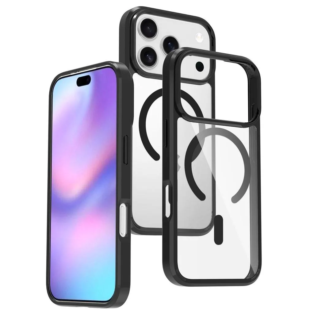SNAPFIT Case For iPhone 18 Pro Max 18 Pro 1.5 Mm Slim MagSafe Transparent Anti Scratch — Clear Black Hole / iPhone 18 Pro
