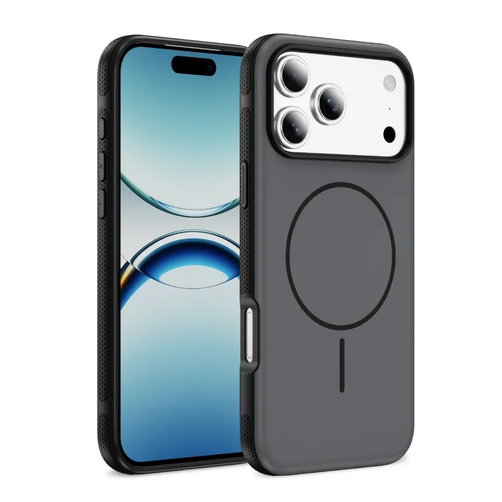 SNAPFIT Case iPhone 18 Pro Max Camera Protection Frosted MagSafe Shockproof — Black / iPhone 18 Pro Max