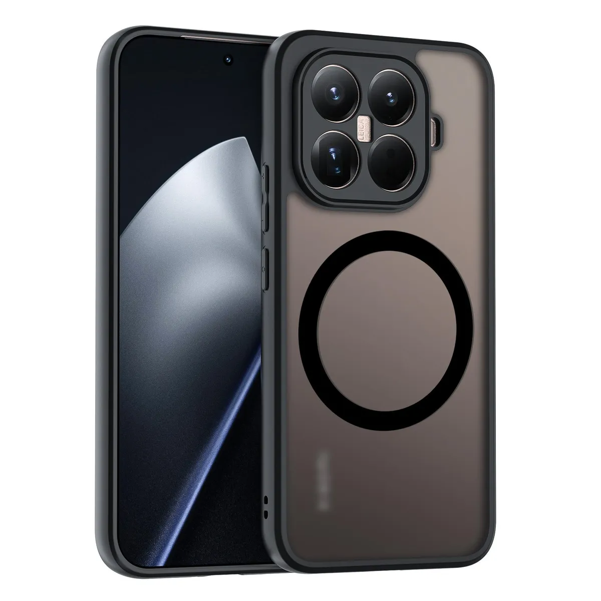 Case Compatible for Xiaomi 17T / 17T Pro SNAPFIT Matte Black Skin Feel Anti Shock Protective Casing Cover
