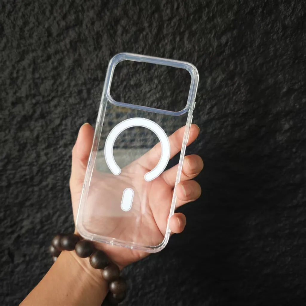 SNAPFIT Case iPhone 18 Pro Max Ultra Slim Magsafe Crystal Clear Hard Shell Magnetic Casing — Camera Hole / iPhone 18 Pro