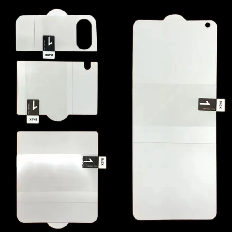 SNAPFIT Screen Protector Compatible With Samsung Galaxy Z Flip8 Flip 8 Hydrogel Film Clear Matte Fullset