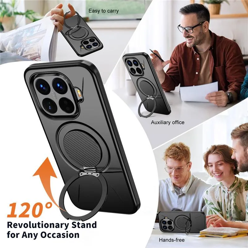 SNAPFIT Case Xiaomi 17T / 17T Pro SNAPFIT Magnetic Bracket Ring 360 Stand Premium Protective Cover ā Black / Xiaomi 17T