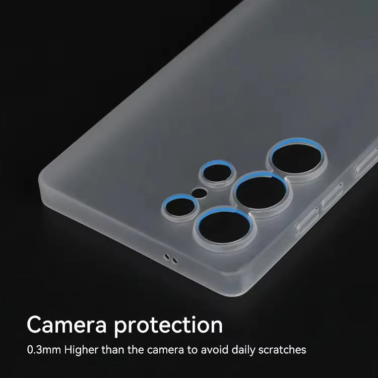 SNAPFIT Case for Samsung Galaxy S26 S25 Ultra Plus SNAPFIT 0.35mm Ultra Thin Slim Tipis Matte Protective Cover Casing - Primary Focuss โ Black / S26