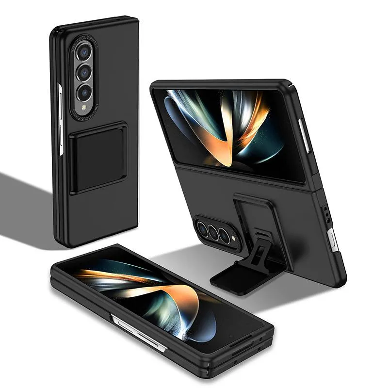 SNAPFIT Case Compatible With Samsung Galaxy Z Fold8 Fold 8 Ultra Wide Ultra Thin Bracket Magnetic Stand — Black / Z Fold 8 Ultra