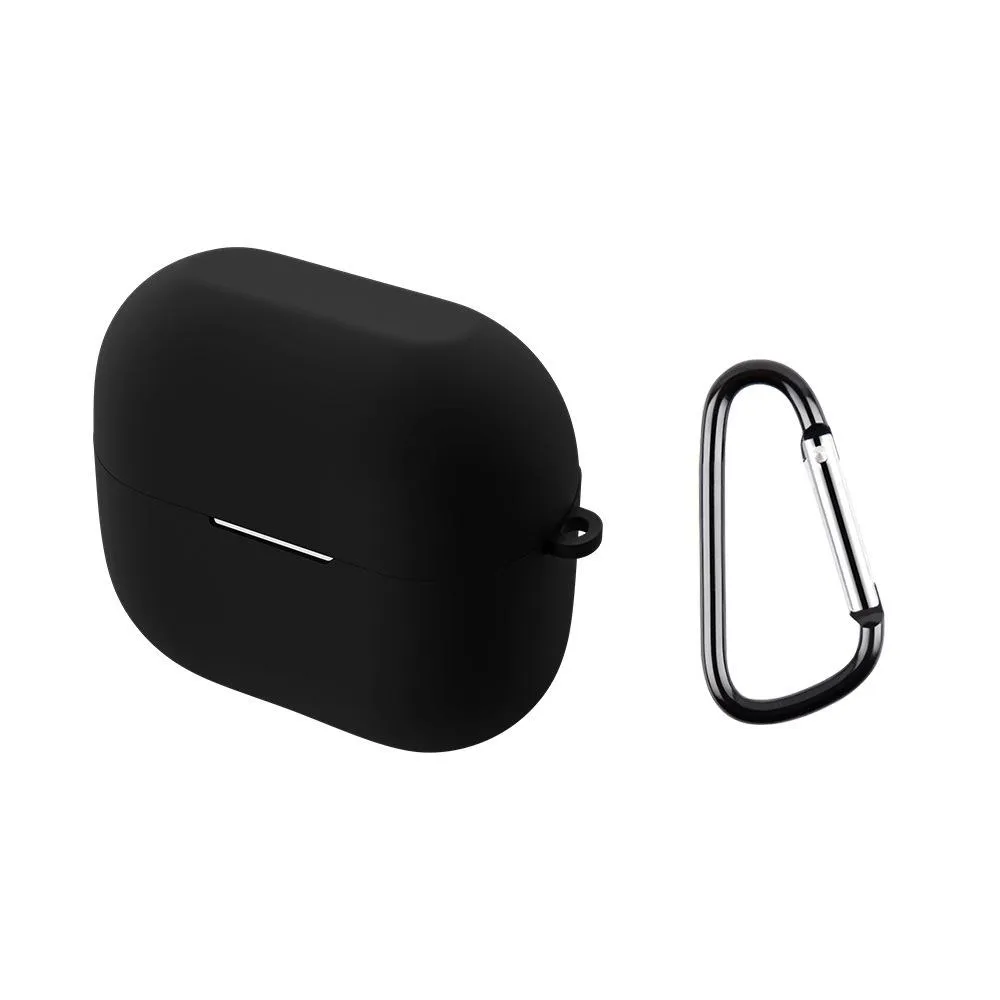 SNAPFIT Case for Galaxy Buds 4 / 4 Pro Buds 3 / Buds 3 Pro / Buds 3 FE SNAPFIT Silicone Color Trendy Protective Cover Casing - Primary Focuss ā Black / Buds 4 Pro