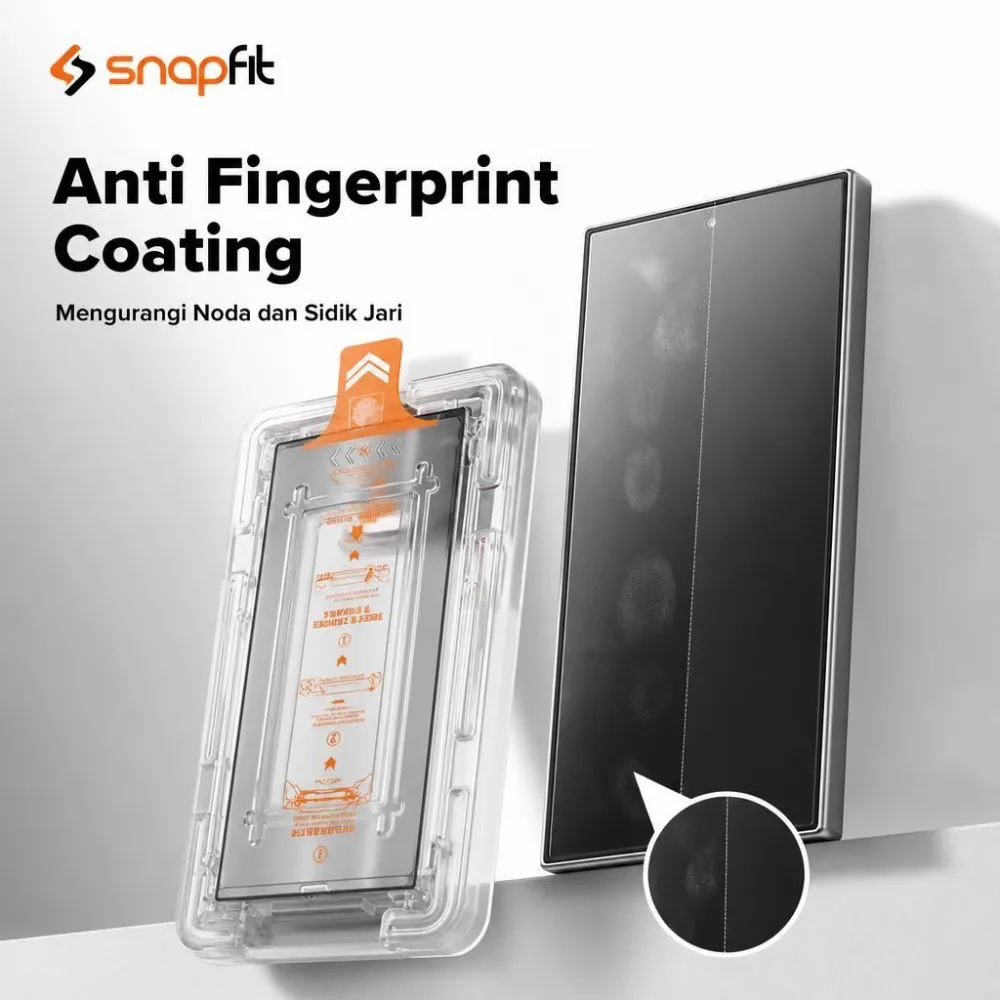 SNAPFIT Tempered Glass Samsung Galaxy Z Fold 8 Ultra Privacy Anti Spy Hd Clear Full Cover Screen Protector Anti Gores — Full Clear WIth Tray / Fold 8 Wide