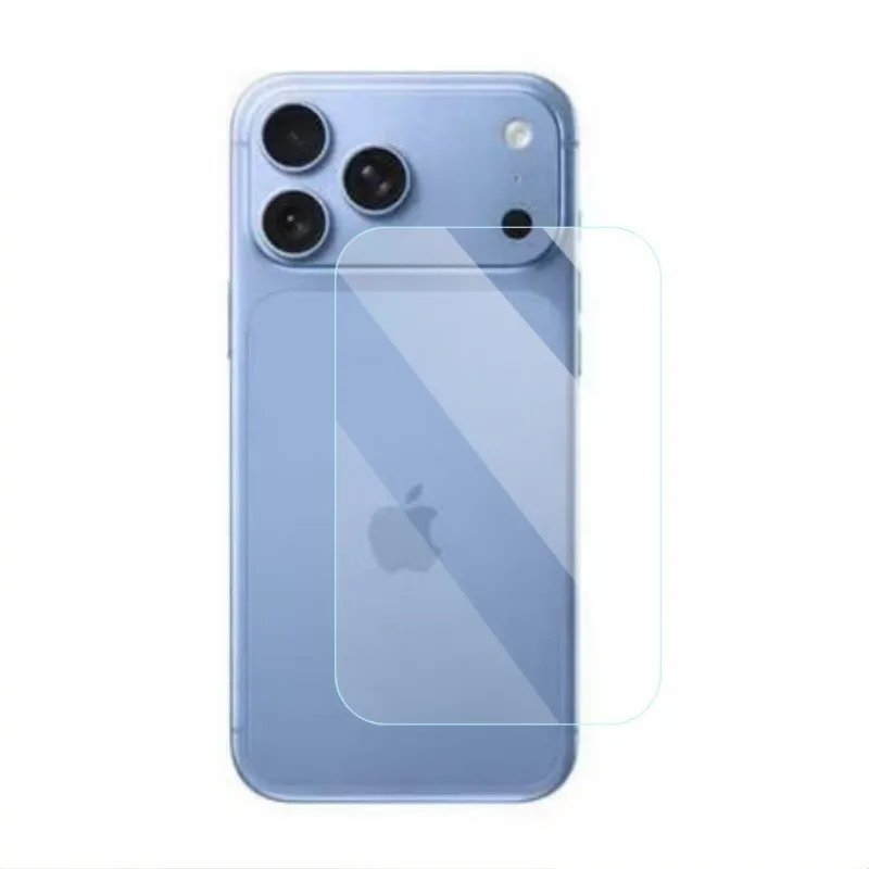 SNAPFIT Back Glass iPhone 18 Pro Max 18 Pro Tempered Glass Rear Protector — iPhone 18 Pro