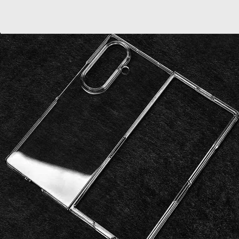SNAPFIT Case Samsung Galaxy Z Fold 8 Ultra Shockproof Ultra Thin Slim Matte Hardcase Protective Cover — Clear / Z Fold 8 (Wide)