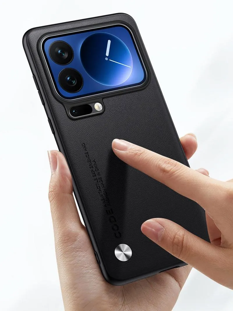 SNAPFIT Case Compatible for Xiaomi 17 Pro Max 17 Pro SNAPFIT Ultra Thin Leather Protective Cover Casing - Primary Focuss — Carbon / Xiaomi 17 Pro