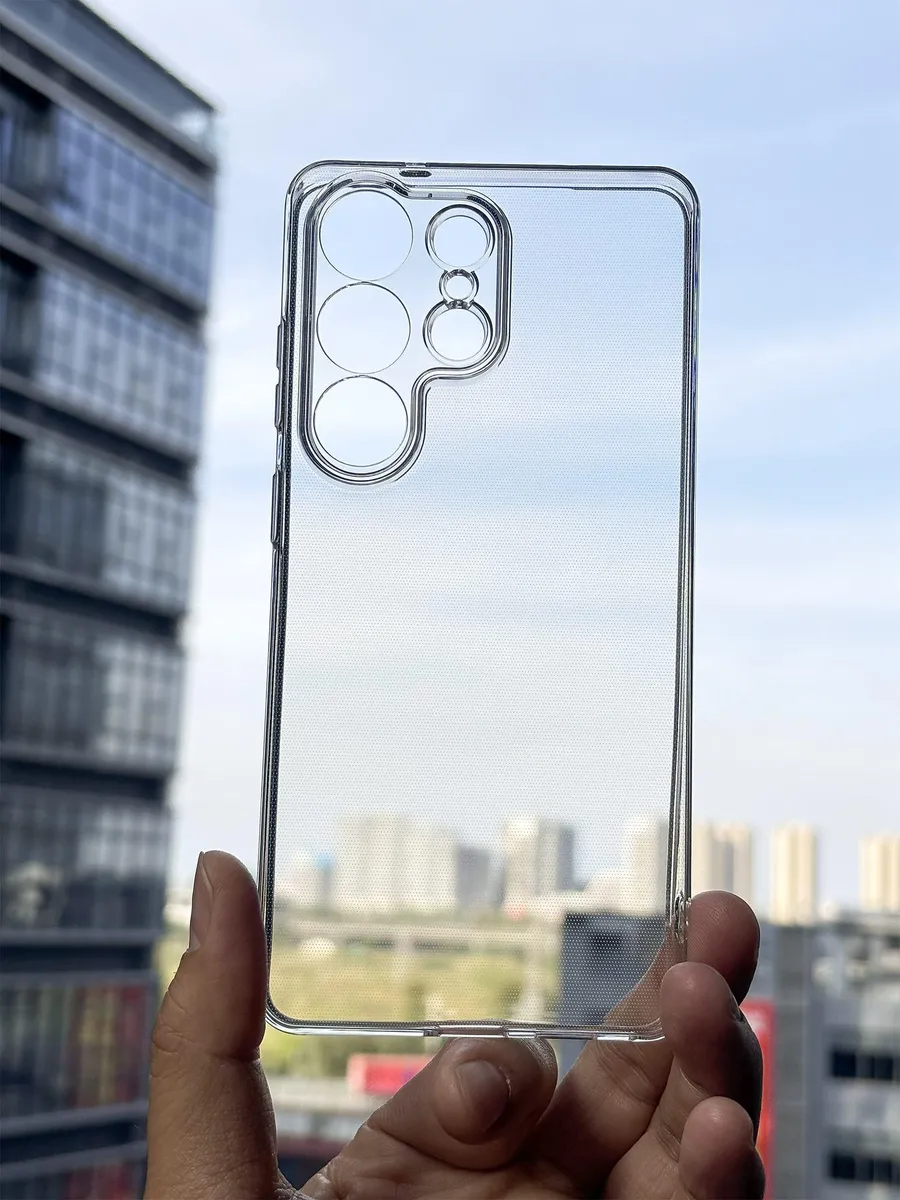 SNAPFIT Case for Samsung S26 Ultra Plus SNAPFIT Soft TPU Clear Ultra Thin Slim Transparent TPU Protective Cover Casing - Primary Focuss — Camera Hole / S26 Ultra