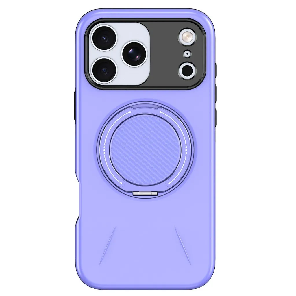 SNAPFIT Case iPhone 18 Pro Max 18 Pro Camera Protection Ring Holder MagSafe Shockproof — Black / iPhone 18 Pro
